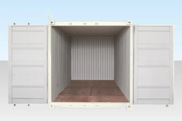 20FT Shipping Container White (RAL 9003) - Image 2