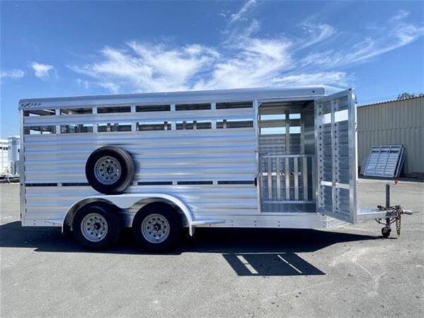 2024 Exiss Exhibitor Mini 615 Bumper Pull Stock Trailer, 8 pens - Image 12