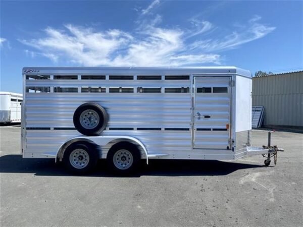 2024 Exiss Exhibitor Mini 615 Bumper Pull Stock Trailer, 8 pens - Image 13