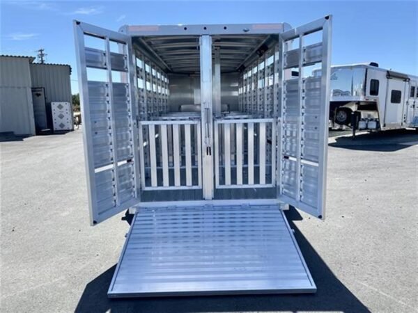 2024 Exiss Exhibitor Mini 615 Bumper Pull Stock Trailer, 8 pens - Image 6