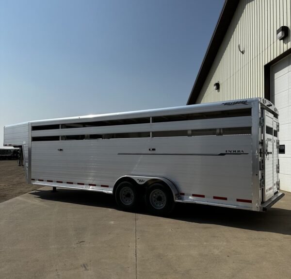 New 2024 Hillsboro 24' Livestock Trailer - Three Compartments - Image 13