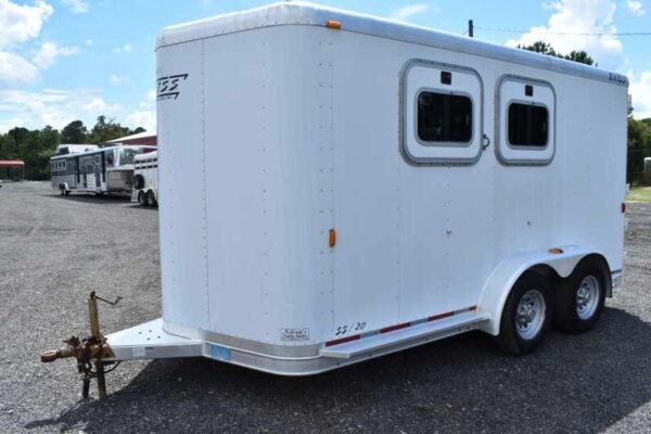 2002 Exiss SS20 2 Horse Trailer - Image 3