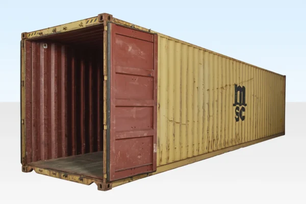 40FT X 8FT Used Shipping Container  High Cube - Image 3