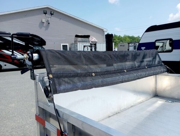 2025 Mission Trailers 7×16 14K Aluminum Hydraulic Dump w/Ramps, HD D-Rings, Barn Doors, Tarp Kit - Image 19