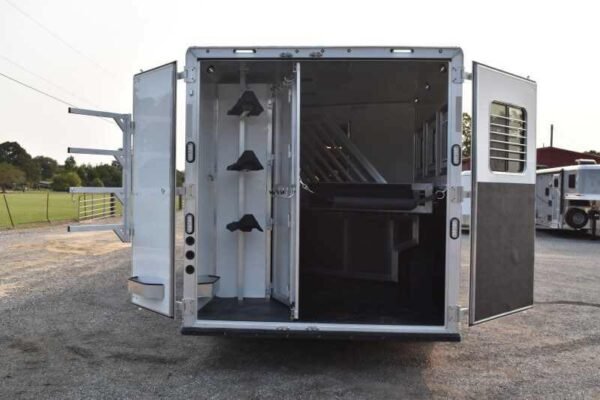 2021 Lakota BIGHORN 8316SRGLQ 3 Horse Trailer with 16' Short Wall - Image 15