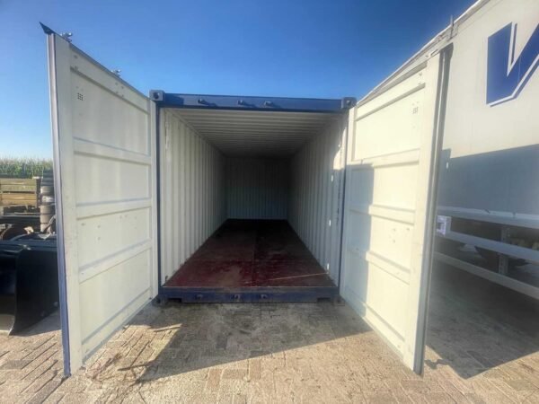 One Trip 40ft Shipping Container (Blue) - Image 3