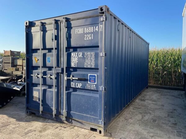 One Trip 40ft Shipping Container (Blue)