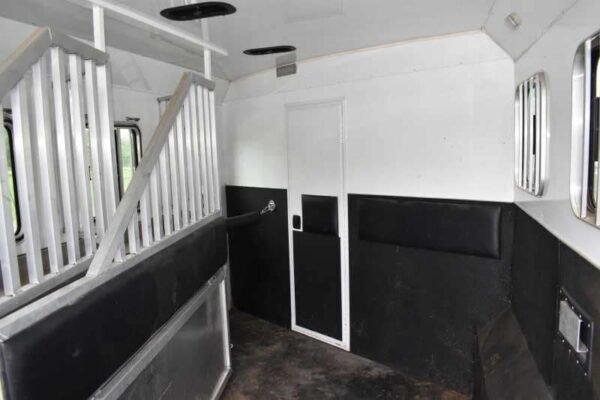 2015 Bison Ranger 3LQ Horse Trailer with 10' Short Wall - Image 26