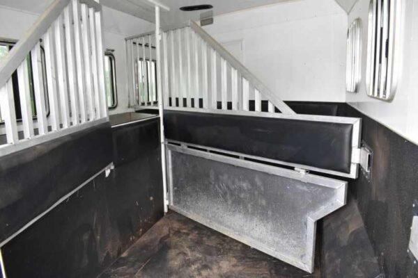 2015 Bison Ranger 3LQ Horse Trailer with 10' Short Wall - Image 25