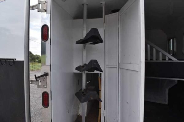 2015 Bison Ranger 3LQ Horse Trailer with 10' Short Wall - Image 23