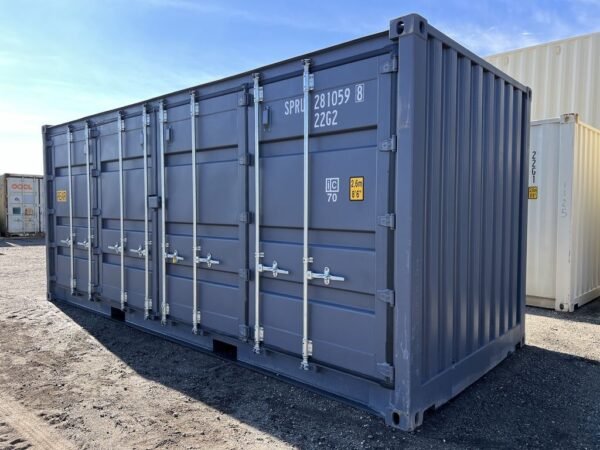 20' Storage Container One Trip Open Side Standard Height - Image 4