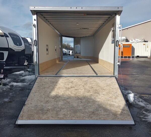 2024 Mission Trailers 101×24 Aluminum 4/5-Place Drive In/Out Deckover w/Galvanized Pkg, Canopy - Image 3