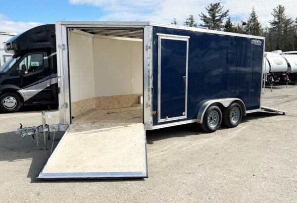 2023 High Country 7.5×14 Aluminum 2/3-Place Drive In/Out w/Tapered Ramp Doors - Image 2