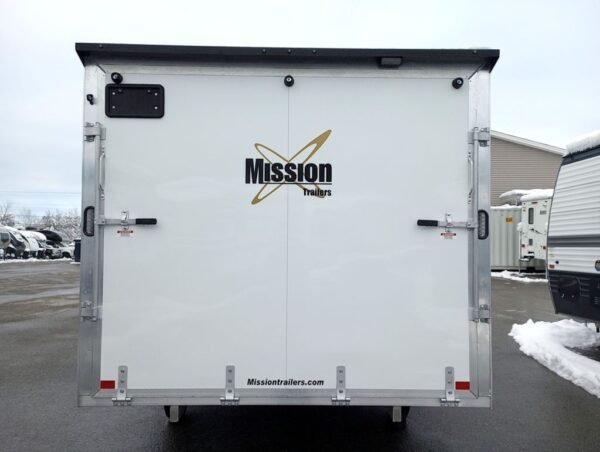 2024 Mission Trailers 101×12 Aluminum 2 Place Crossover 3.0 w/Side X Side Pkg, Rear Canopy - Image 7