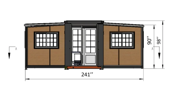 Mobile Expandable Prefabricated House 20ft - Image 8