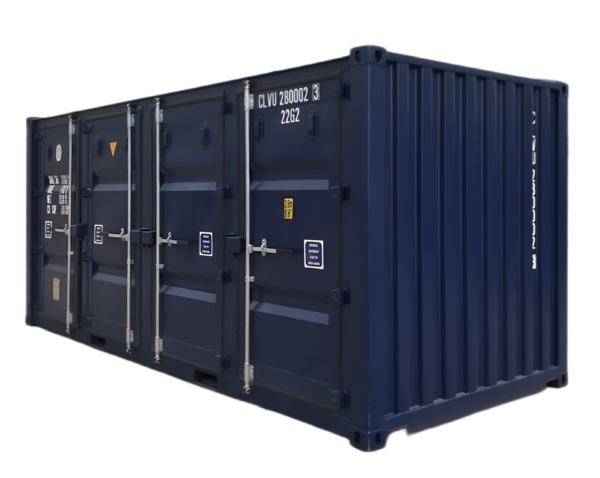 Storage Container 20 Ft 4 Doors