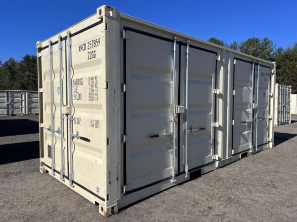 20 ft Storage Container Standard Height One Trip Side Doors