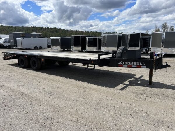 2022 Iron Bull Trailers 8.5x25 22K Deckover Equipment Hauler w/Rampage Ramps - Image 3