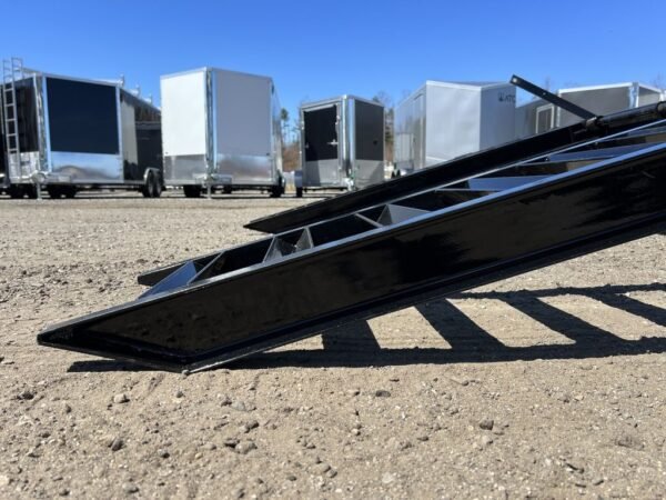 2024 Diamond C 8.5x20 20K Deckover Equipment Trailer w/ 72” Flip-Knee Ramps - Image 10