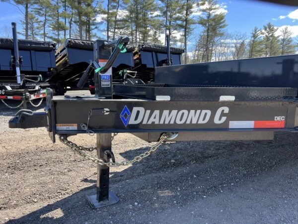2024 Diamond C 8.5x20 20K Deckover Equipment Trailer w/ 72” Flip-Knee Ramps - Image 14