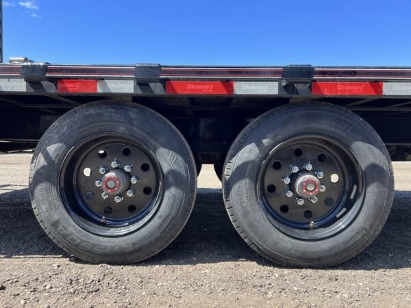 2024 Diamond C 8.5x20 20K Deckover Equipment Trailer w/ 72” Flip-Knee Ramps - Image 15