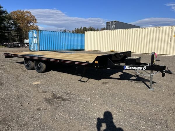 2024 Diamond C 8.5x20 7K Deckover Trailer w/Slide-In Ramps - Image 9