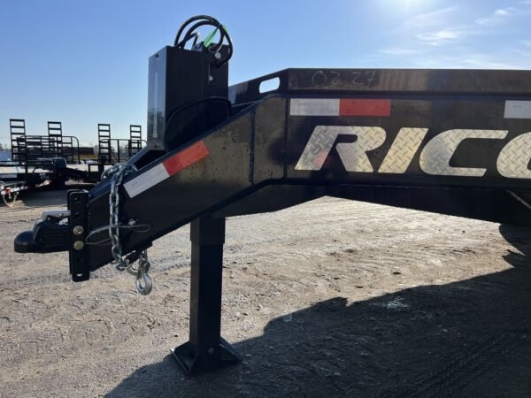 2024 Rice Trailers 7X18 Promax Industrial 21K Equipment w/Hydraulic Jack & Full Width Ramps - Image 14