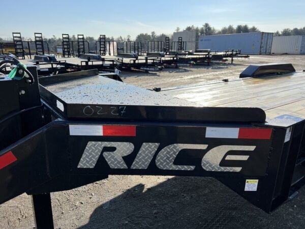 2024 Rice Trailers 7X18 Promax Industrial 21K Equipment w/Hydraulic Jack & Full Width Ramps - Image 6