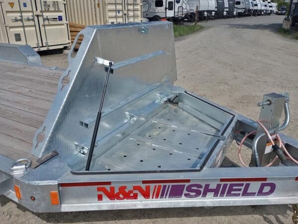 2024 N&N Trailers 7x20+3 Galvanized 22.5K Lowpro Equipment Trailer w/HD Full Width Ramps - Image 8