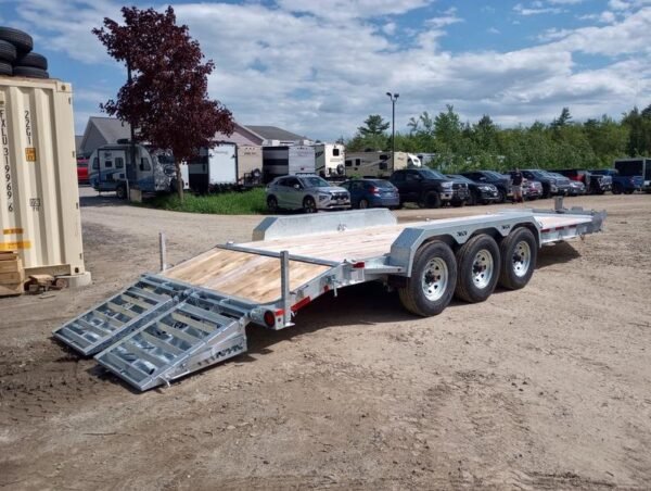 2024 N&N Trailers 7x20+3 Galvanized 22.5K Lowpro Equipment Trailer w/HD Full Width Ramps - Image 6