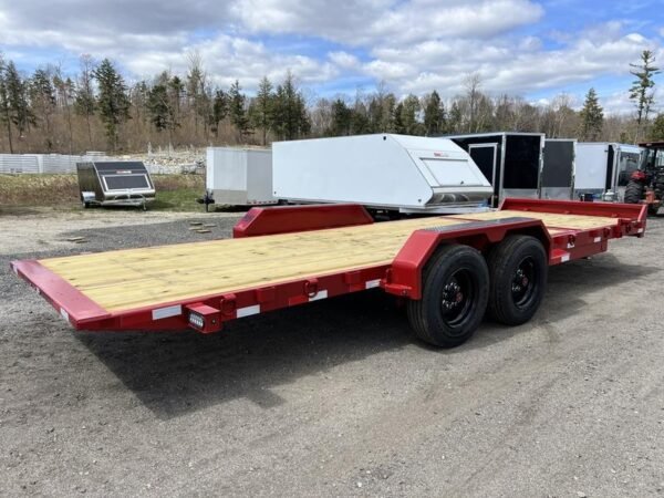 2024 Rice Trailers 7x22 16K Tilt Deck Powder Coat Equipment w/Toolbox - Image 5