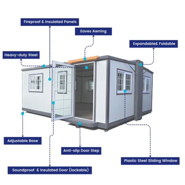 Tiny Home 15ft x 20ft Expandable Prebuilt Home - Image 11