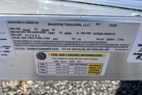 2024 Shadow 2 Horse Bumper Pull - Image 18