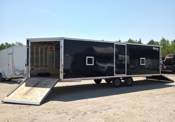 Mission Trailers 101x22 Aluminum 4-Place Drive In/Out Deckover w/Galvanized Package - Image 2