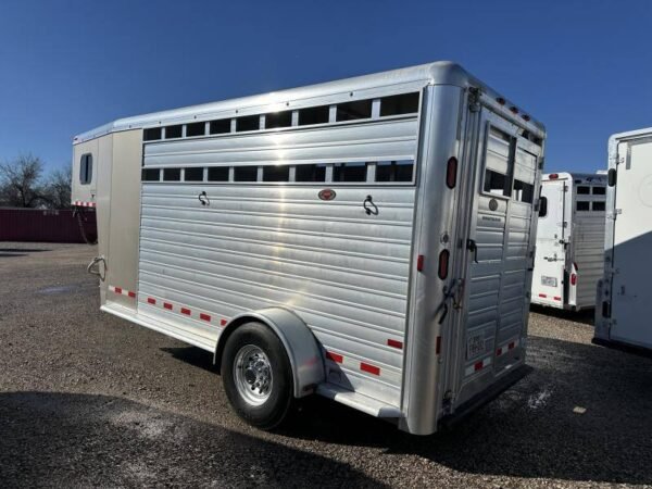 2012 Hart Trailers Short-Go Single Axle Stock / Stock Combo Trailer - Image 5